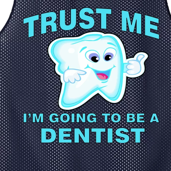 Trust Me I'm A Dentist Mesh Reversible Basketball Jersey Tank