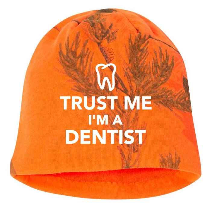 Trust Me I'm A Dentist Funny Kati - Camo Knit Beanie