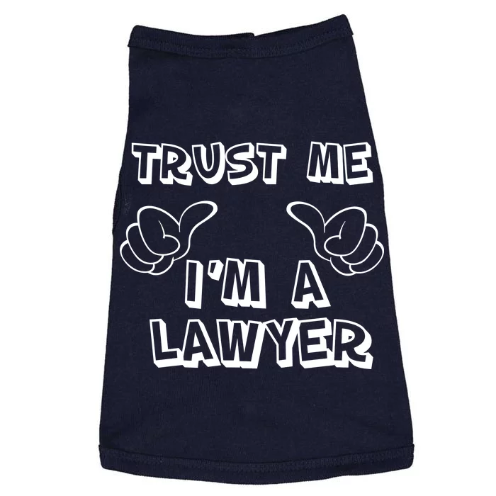 Trust Me I'm A Lawyer Doggie Tank