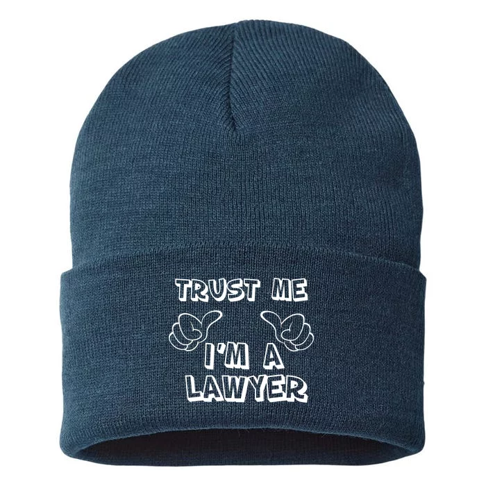 Trust Me I'm A Lawyer Sustainable Knit Beanie