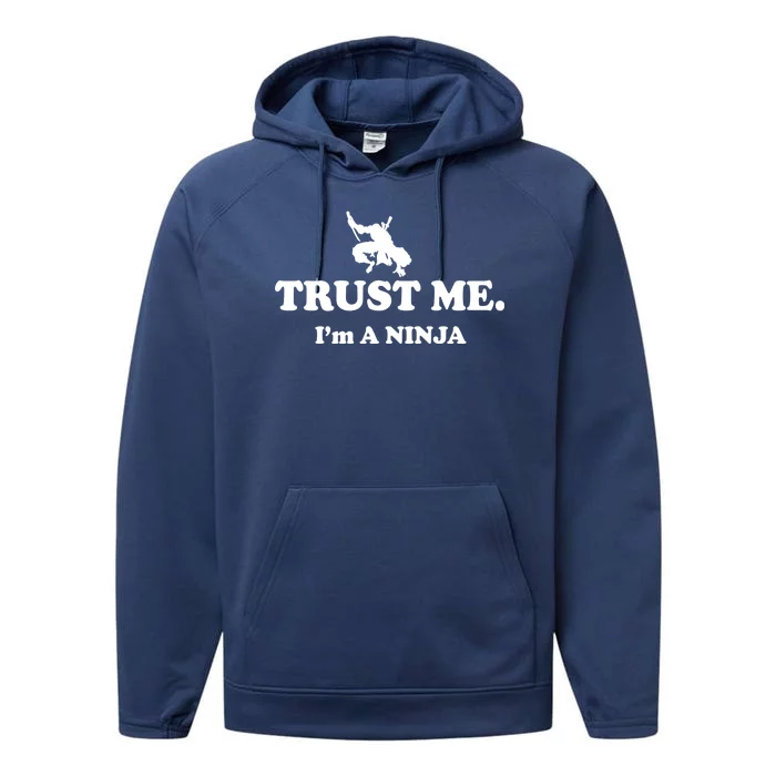 Trust Me I'm A Ninja Performance Fleece Hoodie