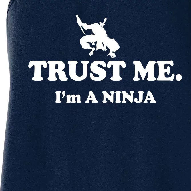 Trust Me I'm A Ninja Women's Racerback Tank