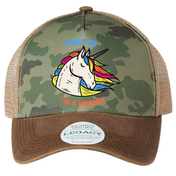 Trust Me I'm A Unicorn Legacy Tie Dye Trucker Hat