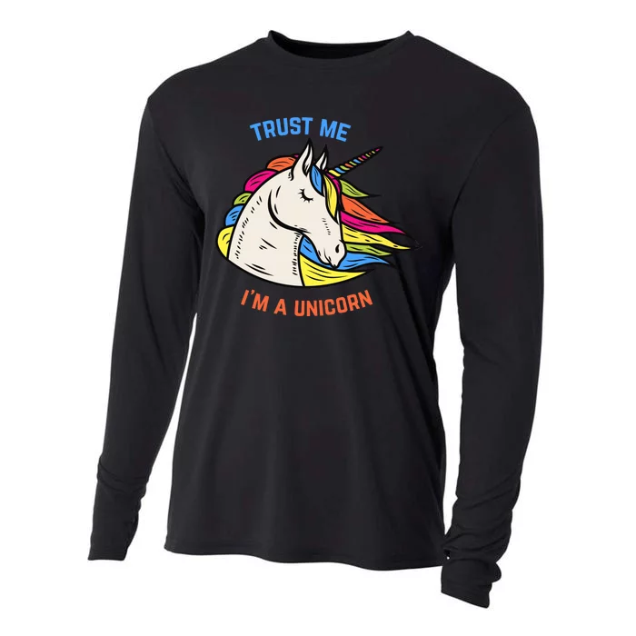 Trust Me I'm A Unicorn Cooling Performance Long Sleeve Crew