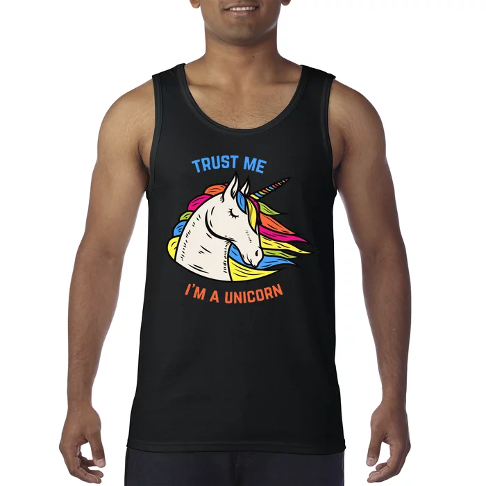 Trust Me I'm A Unicorn Tank Top