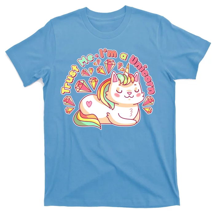 Trust Me I'm A Unicorn Cat T-Shirt