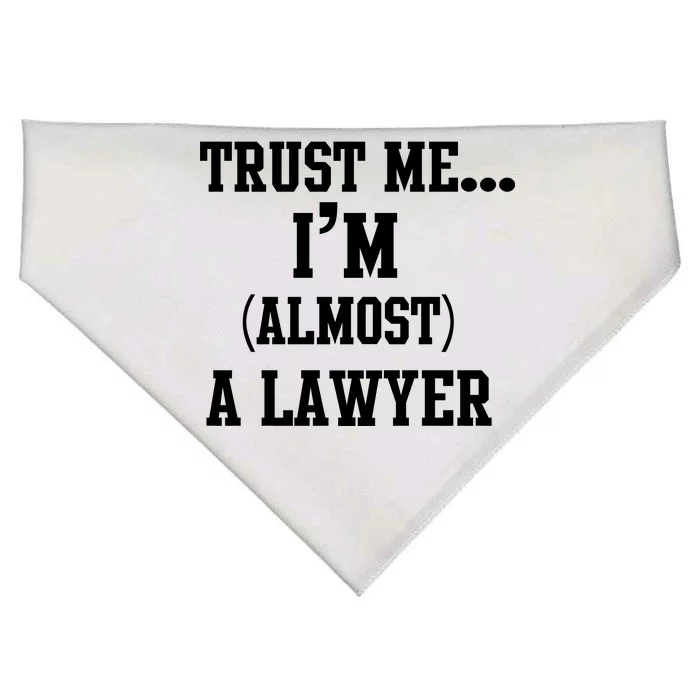 Trust Me I'm Almost A Lawyer USA-Made Doggie Bandana