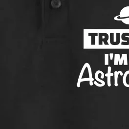 Trust Me I'm An Astronaut Dry Zone Grid Performance Polo