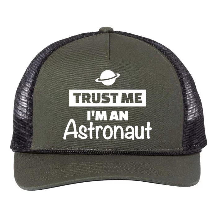 Trust Me I'm An Astronaut Retro Rope Trucker Hat Cap