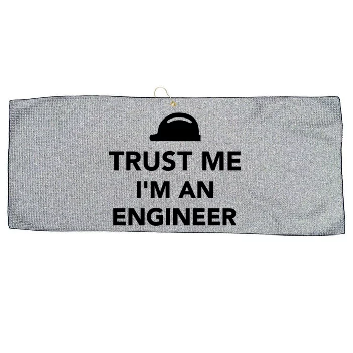 Trust Me I'm An Engineer Funny Large Microfiber Waffle Golf Towel