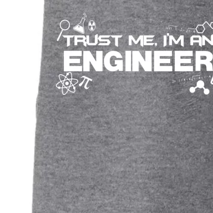 Trust Me I'm An Engineer Funny Job Title Doggie 3-End Fleece Hoodie