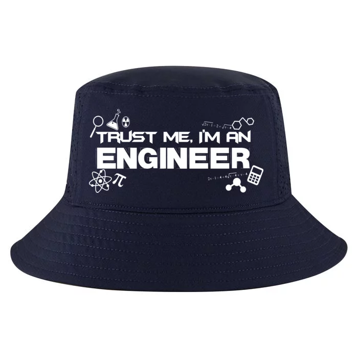 Trust Me I'm An Engineer Funny Job Title Cool Comfort Performance Bucket Hat