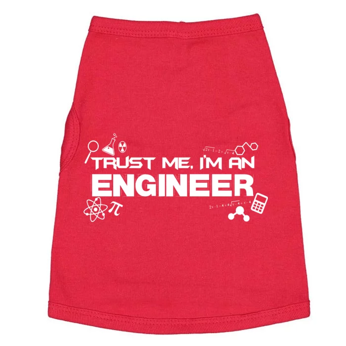 Trust Me I'm An Engineer Funny Job Title Doggie Tank