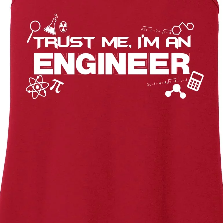 Trust Me I'm An Engineer Funny Job Title Ladies Essential Tank