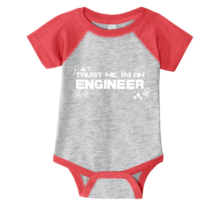 Trust Me I'm An Engineer Funny Job Title Infant Baby Jersey Bodysuit