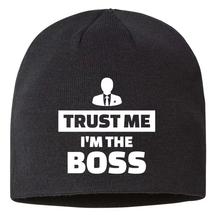 Trust Me I'm The Boss 8 1/2in Sustainable Knit Beanie