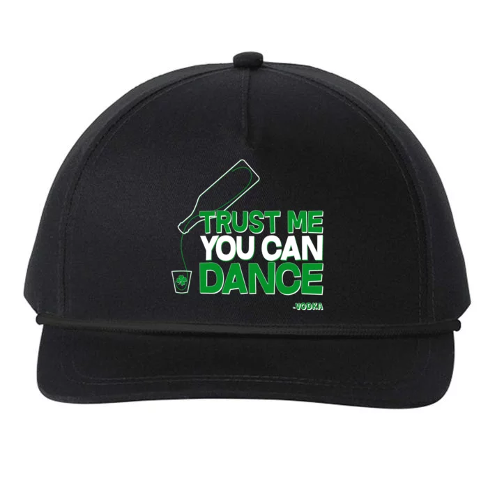 Trust Me You Can Dance Vodka St Patricks Day Snapback Five-Panel Rope Hat