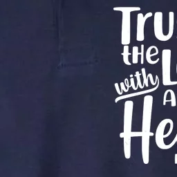 Trust The Lord With All Your Heart Proverbs 3:5 Softstyle Adult Sport Polo