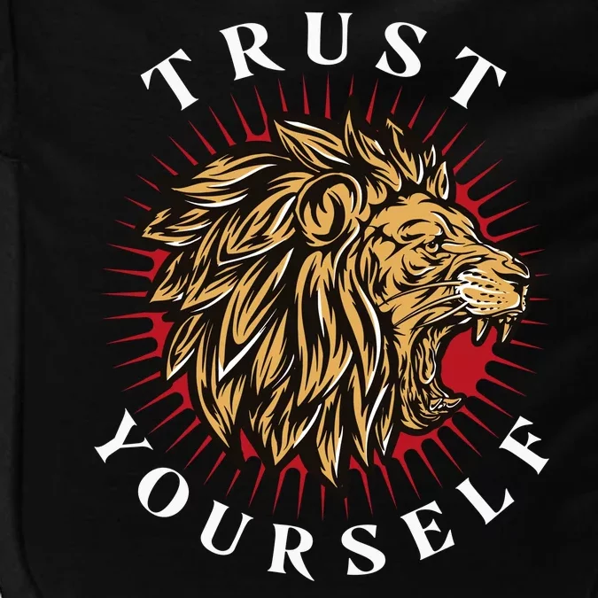 Trust Yourself Lion Impact Tech Backpack