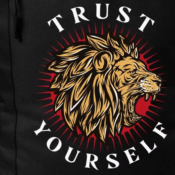 Trust Yourself Lion Daily Commute Backpack