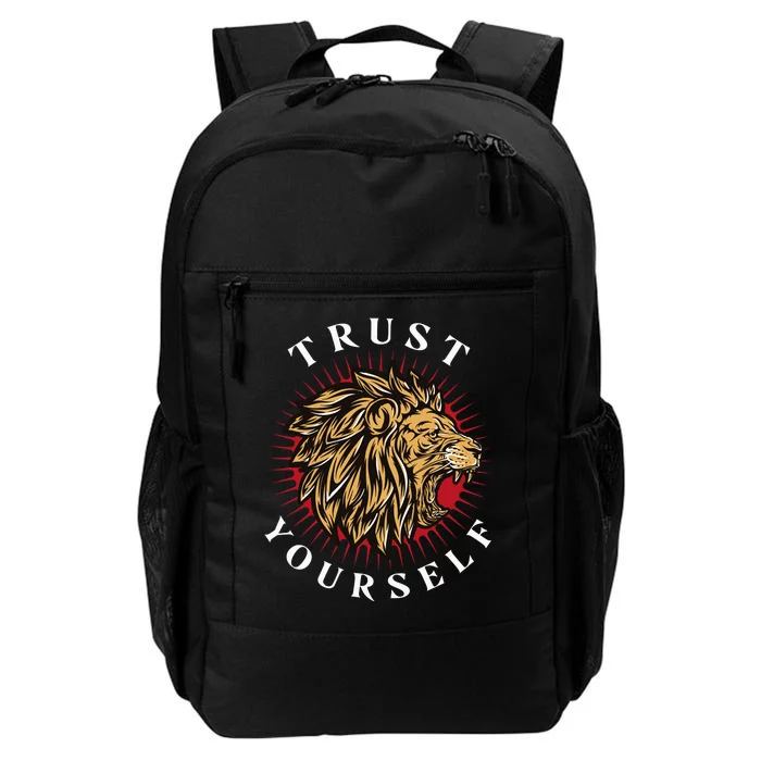 Trust Yourself Lion Daily Commute Backpack