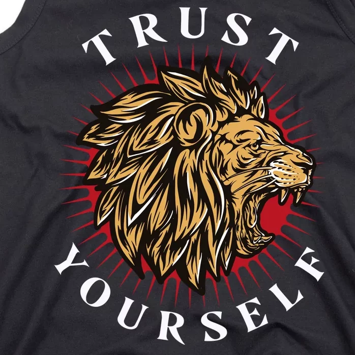 Trust Yourself Lion Tank Top