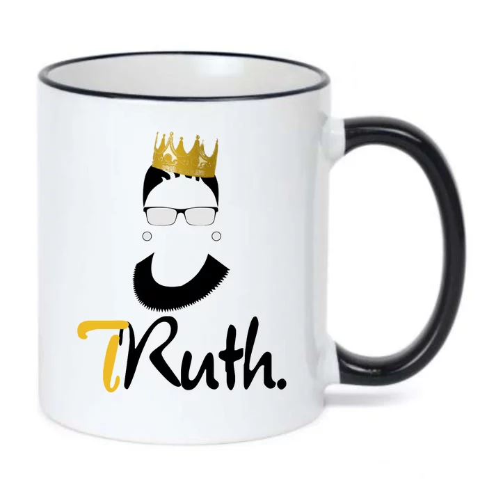 Truth RBG Ruth Ginsburg Black Color Changing Mug