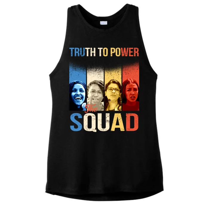 Truth To Power The Squad Ladies Tri-Blend Wicking Tank