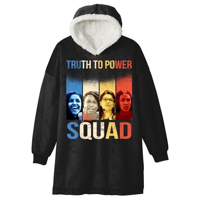 Truth To Power The Squad Hooded Wearable Blanket