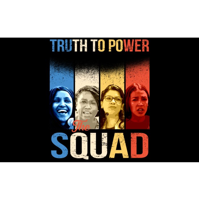 Truth To Power The Squad Bumper Sticker