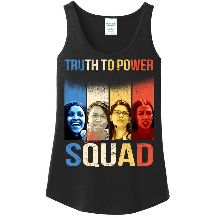 Truth To Power The Squad Ladies Essential Tank