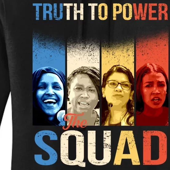 Truth To Power The Squad Women's Pullover Hoodie