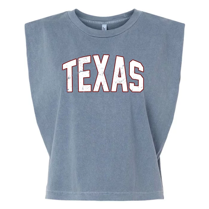 Texas Retro Vintage Garment-Dyed Women's Muscle Tee