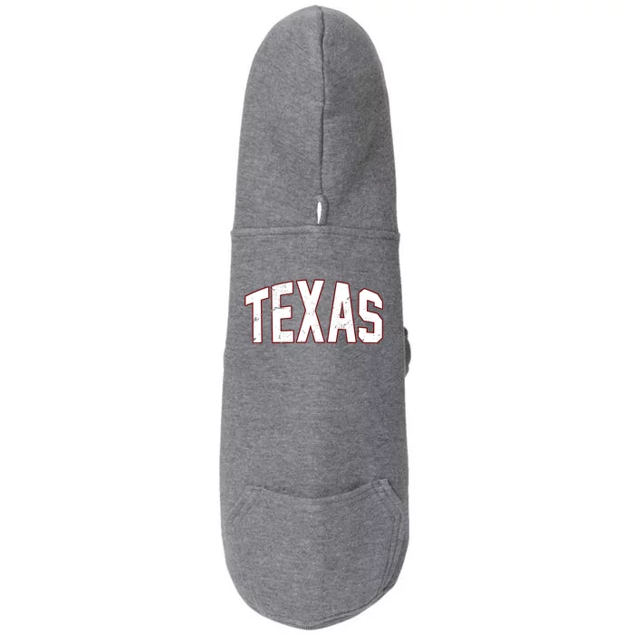 Texas Retro Vintage Doggie 3-End Fleece Hoodie