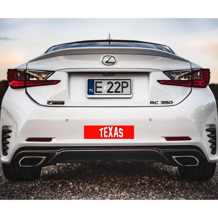 Texas Retro Vintage Bumper Sticker