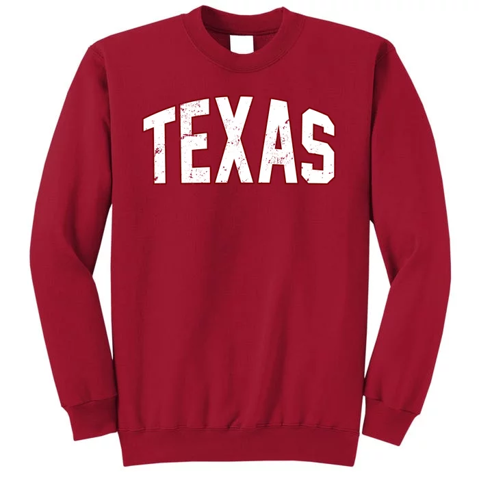 Texas Retro Vintage Tall Sweatshirt