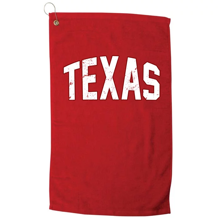 Texas Retro Vintage Platinum Collection Golf Towel