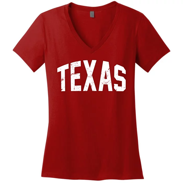 Texas Retro Vintage Women's V-Neck T-Shirt