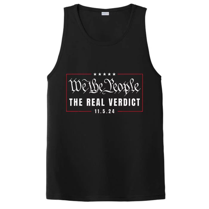 The Real Verdict Is Going To Be November 5th By The People Performance Tank