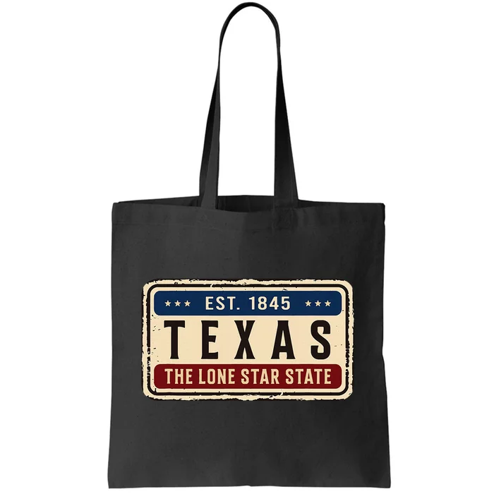 Texas Retro Vintage Design Classic Tote Bag