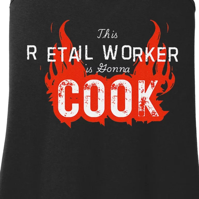 This Retail Worker Cooks! Ladies Essential Tank