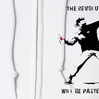 The Revolution Will Be Pasteurised Full Zip Hoodie