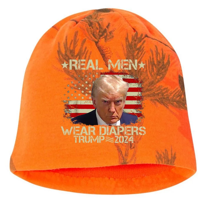 Trump Real Wear Diapers Trump 2024 Kati - Camo Knit Beanie