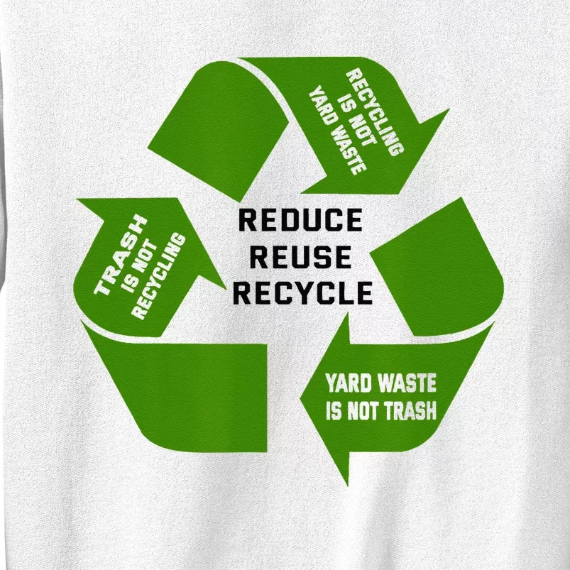 Trash Recycling Waste Sweatshirt