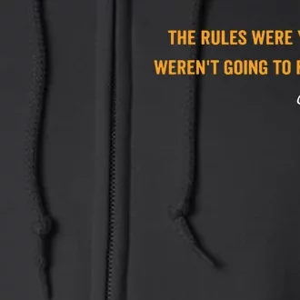 The Rules Were You Guys WerenT Going To Fact Check Vance Full Zip Hoodie