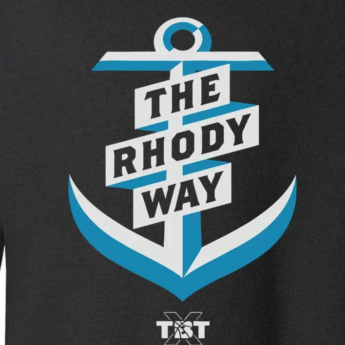 The Rhody Way Tbt Toddler Sweatshirt