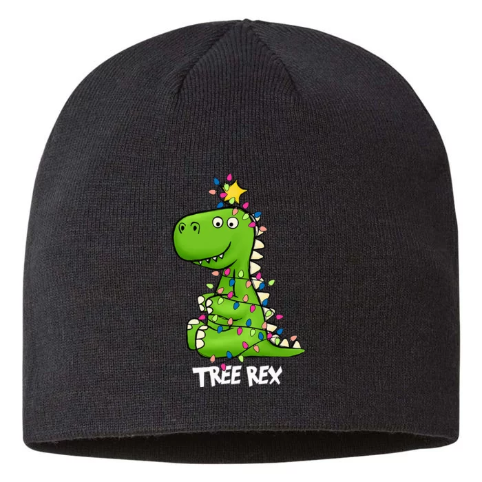 Tree Rex Xmas Trex Christmas Dinosaur 8 1/2in Sustainable Knit Beanie