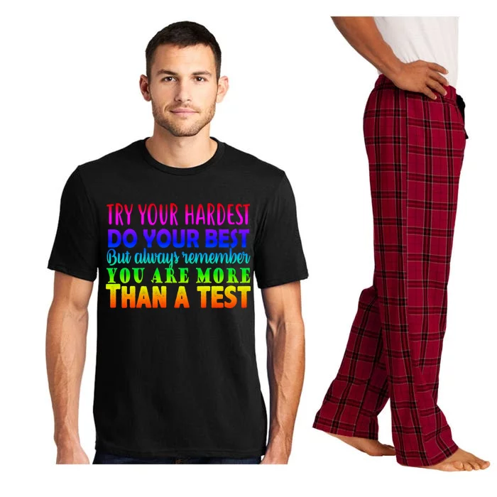 Try Your Hardest On The Test Day Pajama Set