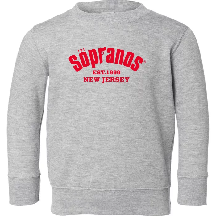 The Sopranos 1999 New Jersey Toddler Sweatshirt