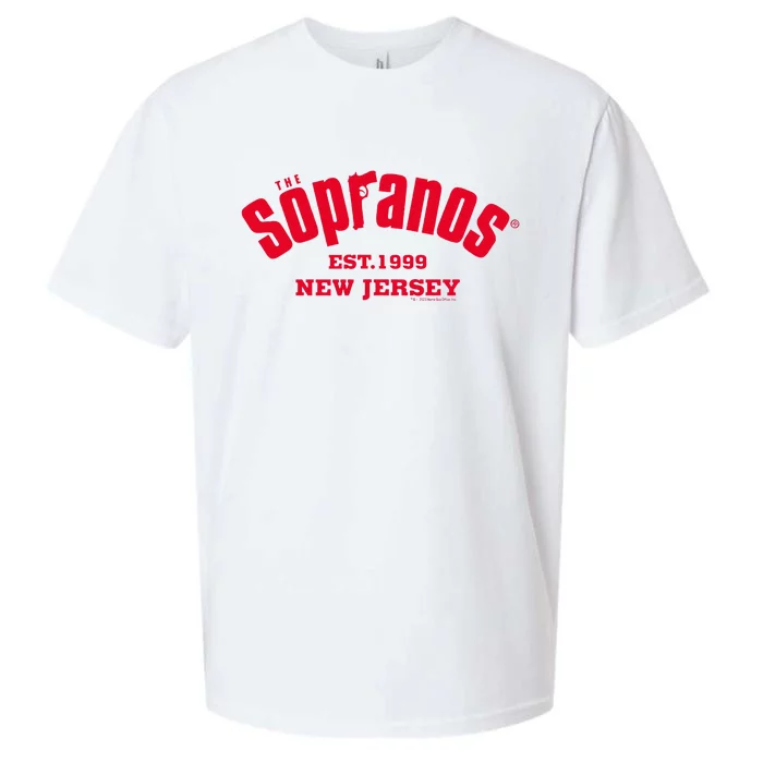 The Sopranos 1999 New Jersey Sueded Cloud Jersey T-Shirt